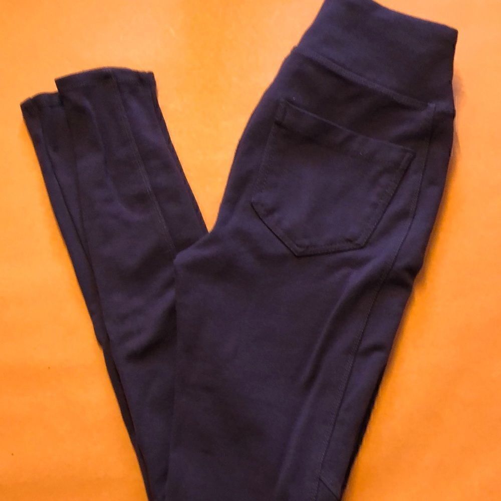 Rewash women’s high rise plum leggings size small